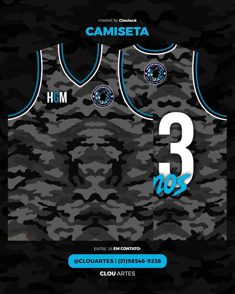 Hegemônia 2024 camisas disponíveis pagamento para o dia 10/03