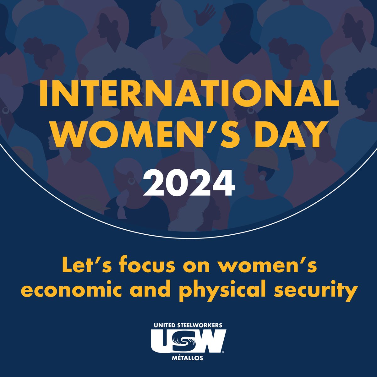International Women’s Day is a chance to celebrate gains made by generations of women, girls, and female-identifying persons towards gender equity. And March 8 is also a time when we re-commit ourselves to take on the problems that remain. Full statement: usw.ca/lets-focus-on-…