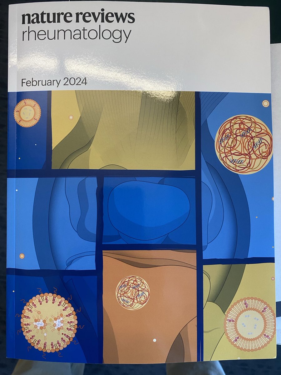 Duvall Lab (@duvall_lab_vu) on Twitter photo Received the hard copy issue of our recent <a href="/NatRevRheumatol/">NatRevRheumatol</a> review today. Cool to see that the artwork on the cover was inspired by our article with @jbrunger. Received the hard copy issue of our recent <a href="/NatRevRheumatol/">NatRevRheumatol</a> review today. Cool to see that the artwork on the cover was inspired by our article with @jbrunger.