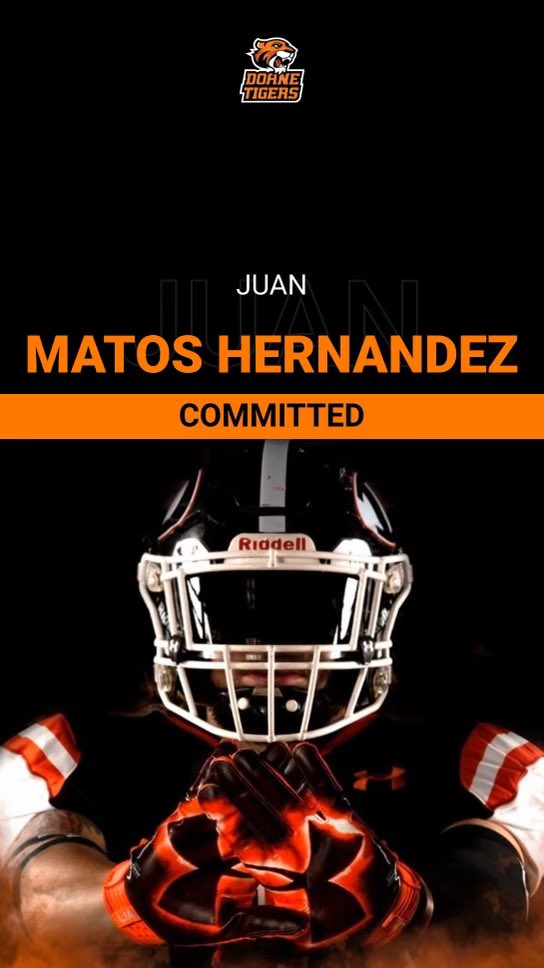 I’m happy to announce I will be continuing my football and academic career at Doane university!! @Warren_Academy @jj5151