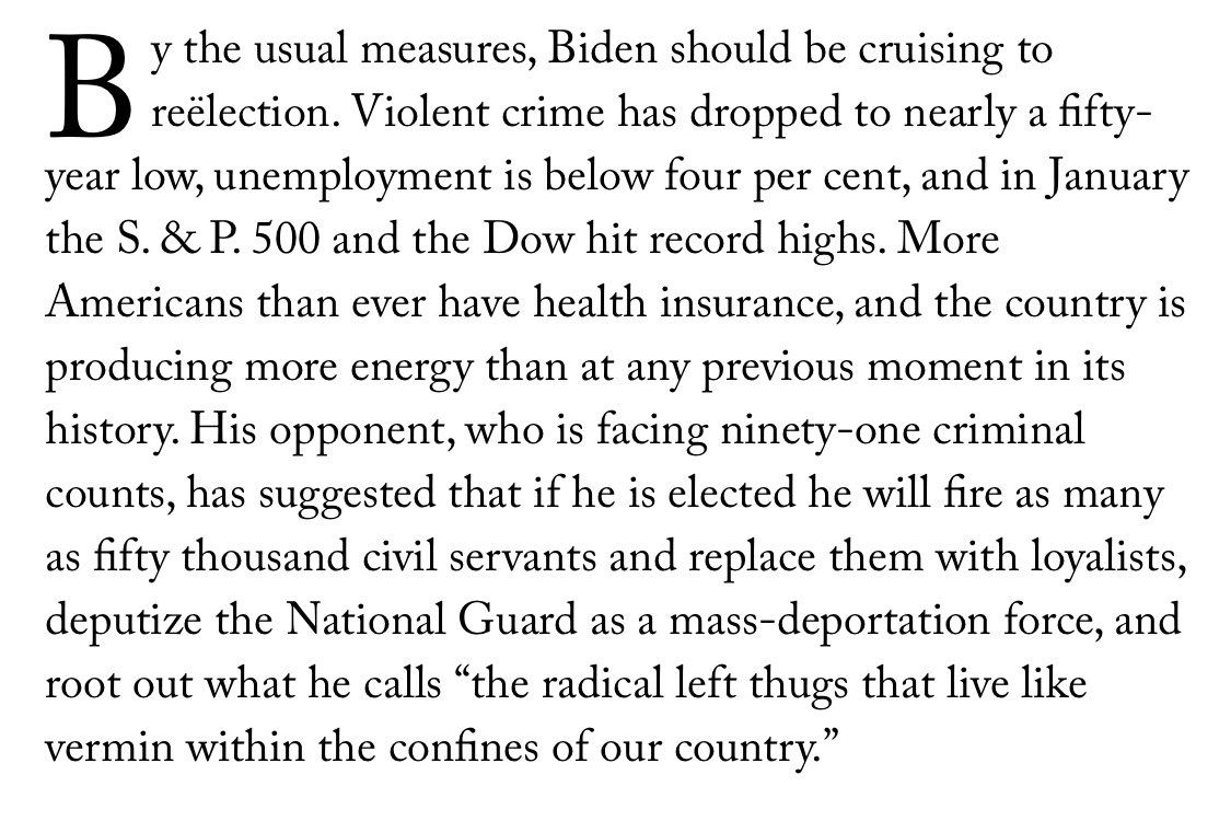 Read this. Let it sink in. It's not complicated. Joe Biden &amp; Donald Trump are not the same. President Biden has been one of the most successful presidents in modern history—&amp; all of us should be so proud to support him &amp; do everything we can to re-elect him this election.
