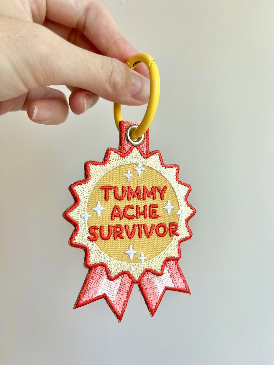 maobabie's tweet image. More embroidered keychains!!