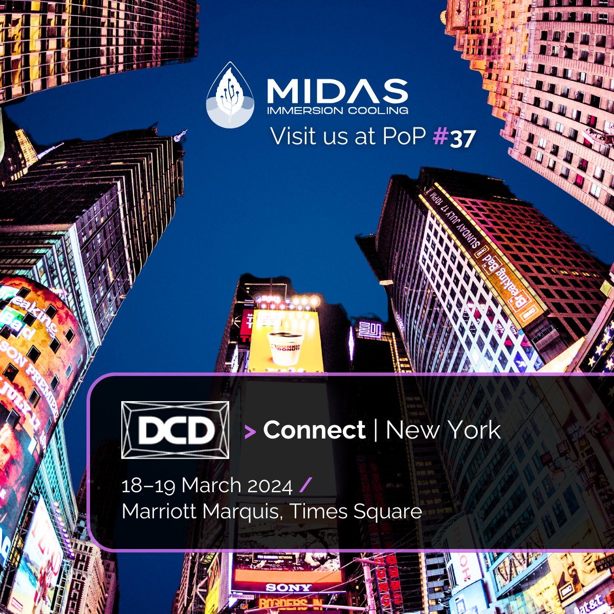Countdown to #DCDConnectNewYork is on! Want to explore how #ImmersionCooling can transform your hardware's performance and longevity? Don't miss out on this opportunity to cool your tech the smart way!. Meet us at stand #37 this march 18 & 19