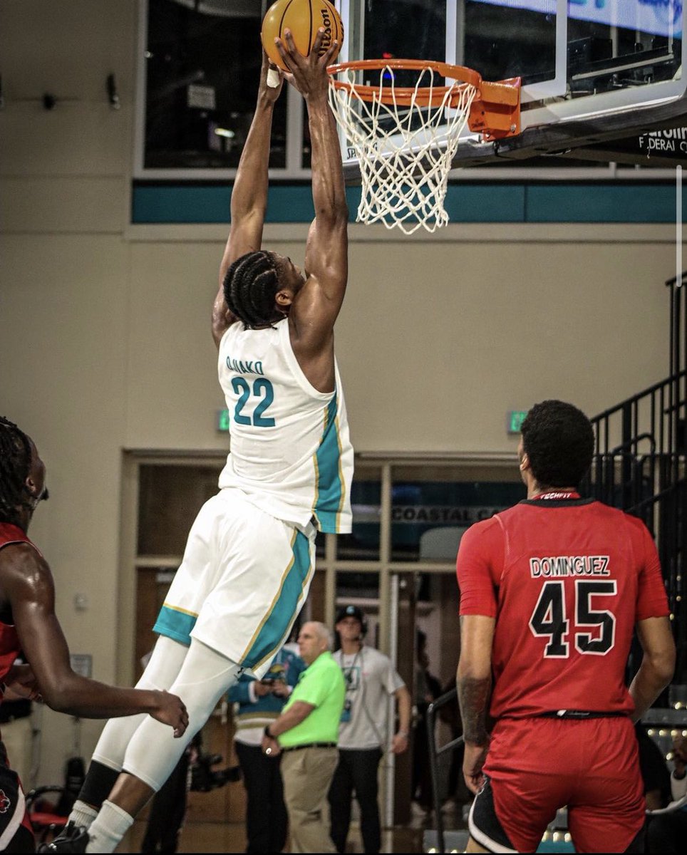 Ginika Ojiako in His Final Collegiate Season 

Overall: 12.8 ppg 10.8 rebounds 0.9 ast 

Conference: 12.5 ppg  11.0 rebounds 1.0 ast 

Going into conference tournament