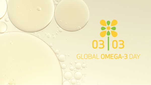 March 3rd is #Globalomega3Day, an easy-to-remember date - 03/03.

Read our blog for three reasons #omega3 is vital to maintaining good health, as well as essential nutrition and Nuseed Omega-3 Canola oil is making it easier for more people to access. bit.ly/3TgEt81