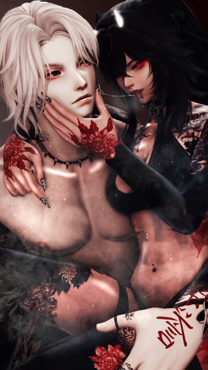 Our eyes meet and the game starts here #GPOSERS | #EorzeaPhotos | #ffxivsnaps