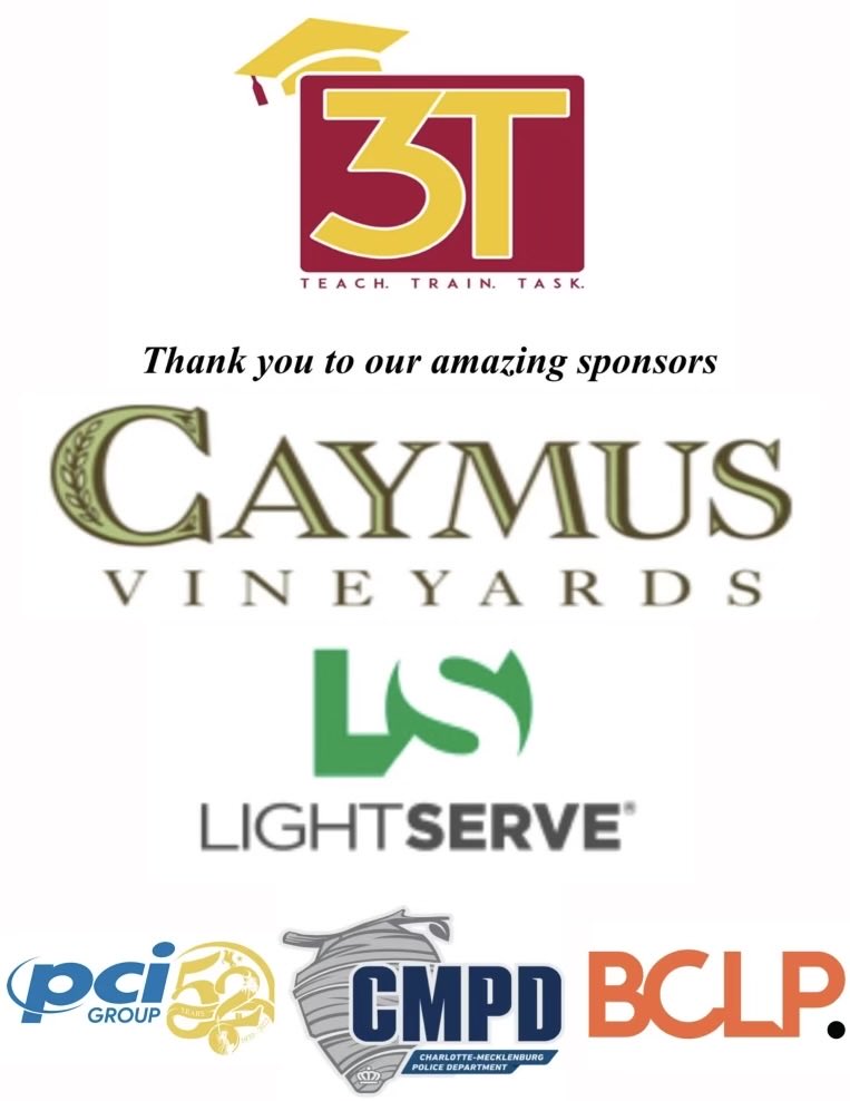 ScoreonD's tweet image. Our Caymus Wine and Dinner Event is on March 22. We would like to thank all of our sponsors for their generous contributions. 3T Foundation is dedicated to supporting &amp;amp; increasing positive outcomes for youth in Charlotte and the surrounding communities. To learn more link in bio.