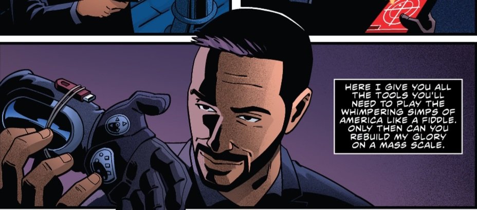 He's watching the TL.

All to inform his master in case something interesting happens.