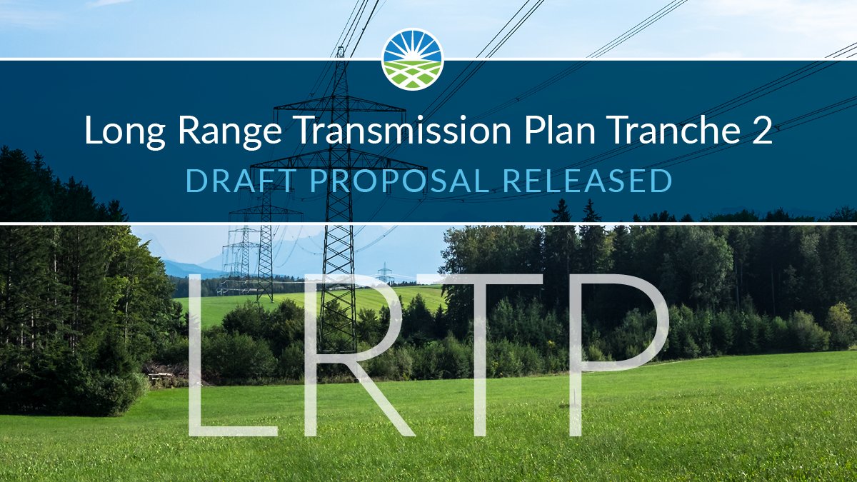 Today we released the initial draft proposal of the Long Range Transmission Plan, Tranche 2. Visit our website to learn more about how we plan to address the region's long-term reliability needs and support our members' goals: misoenergy.org/meet-miso/medi…

#gridofthefuture