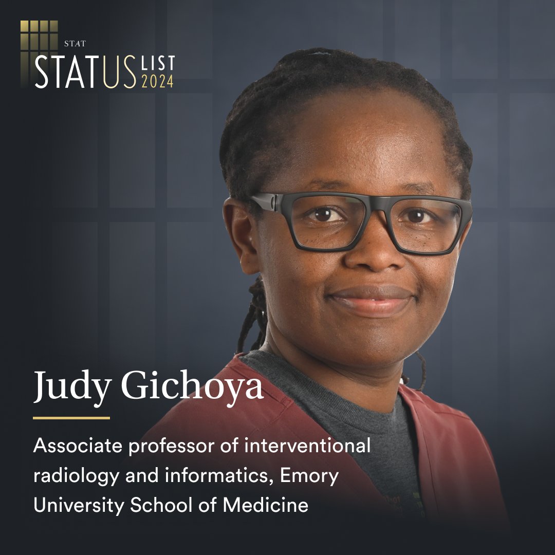 A leading researcher in the field of AI-based medical imaging analysis, @judywawira’s work emphasizes identifying and eliminating bias. Meet one of the selections to the 2024 #STATUSList: trib.al/TLCGCFt