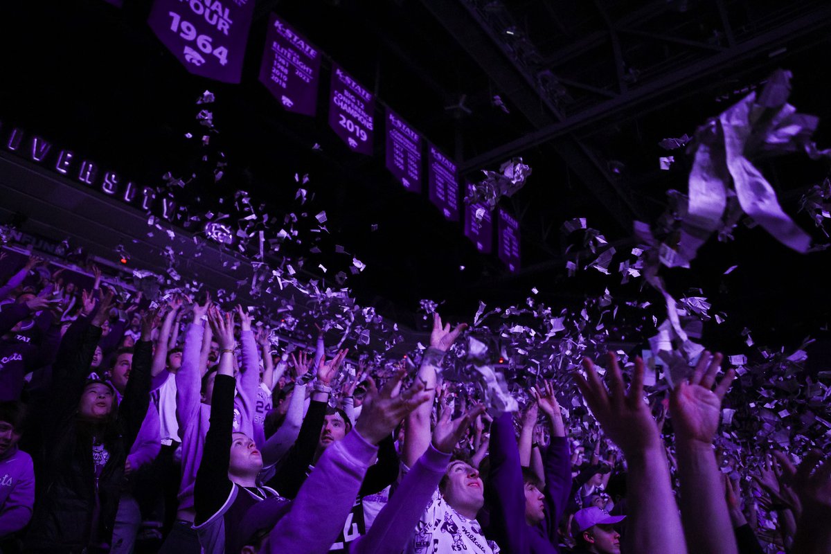 K-State Student Section (@kstate_students) on Twitter photo Your <a href="/KStateMBB/">K-State Men's Basketball</a> team returns to Bramlage this Saturday at 1pm vs #6 Iowa State. Be there and show your support to this year's senior class!
Claim your ticket now, k-st.at/StudentClaim. Your <a href="/KStateMBB/">K-State Men's Basketball</a> team returns to Bramlage this Saturday at 1pm vs #6 Iowa State. Be there and show your support to this year's senior class!
Claim your ticket now, k-st.at/StudentClaim.