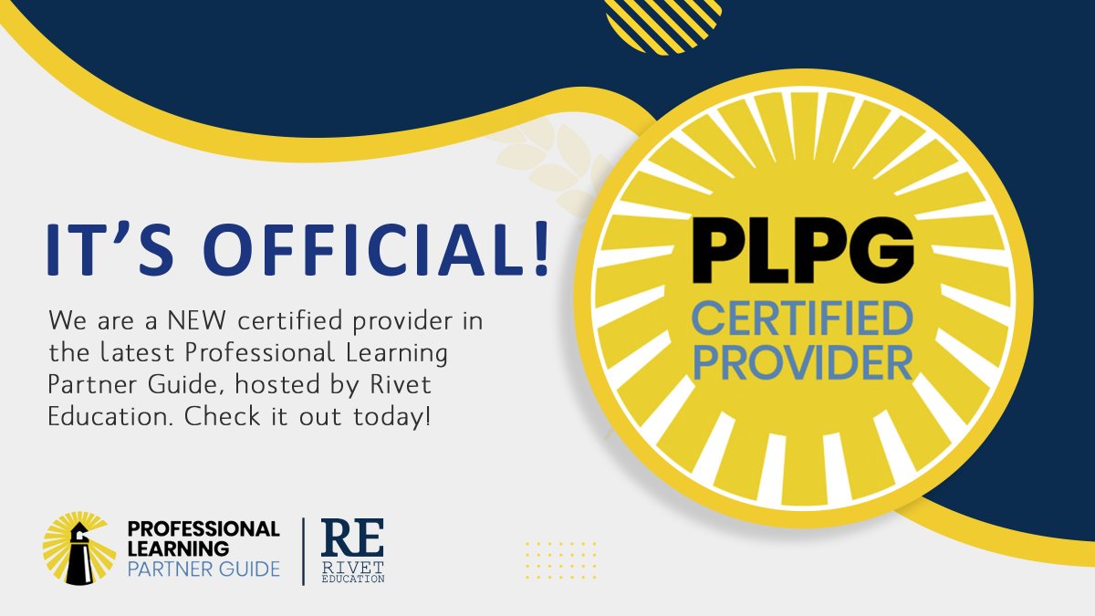 We are thrilled to have passed all three gateways to be included in @Rivet_Education’s Professional Learning Partner Guide. Check out our profile to learn more about our #CurriculumPL services. plpartnerguide.org/partner/el-edu…
#implementationmatters