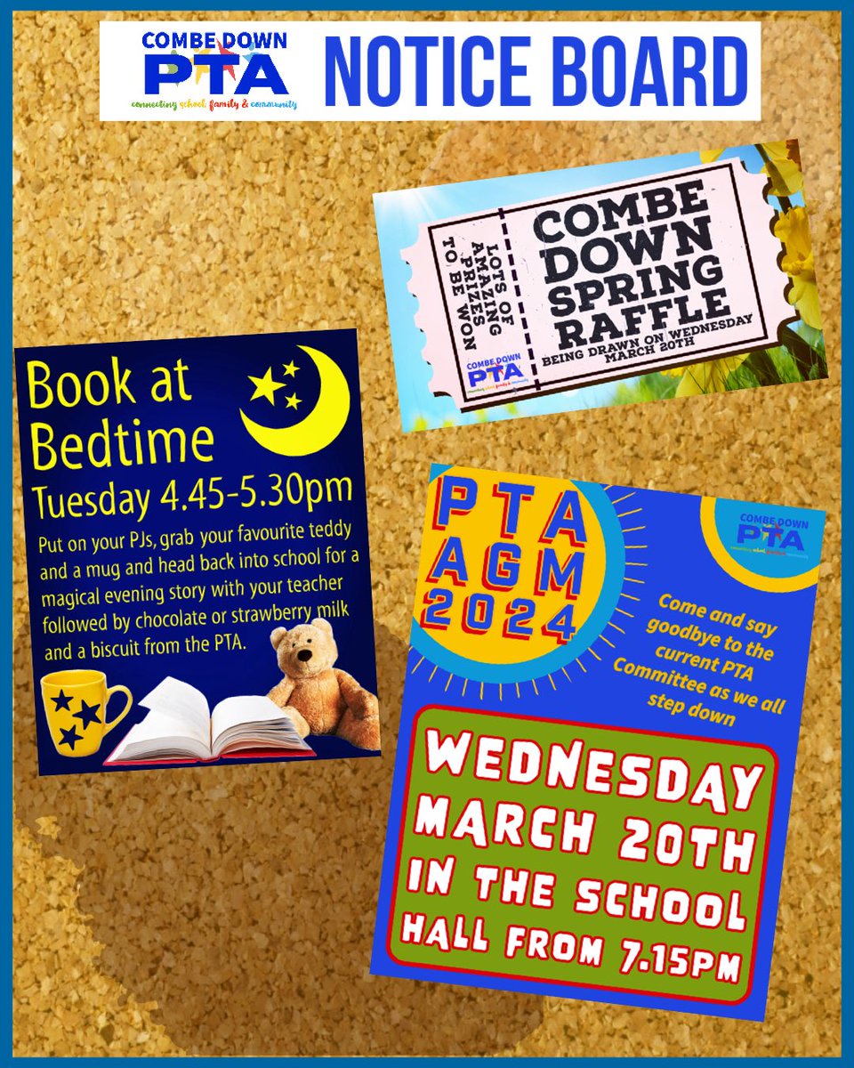 The next PTA Meeting is Wednesday March 20th