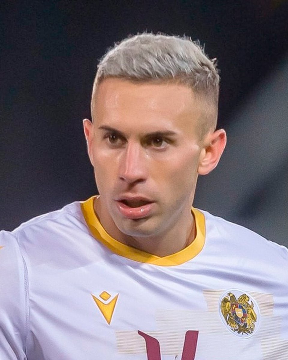Norberto Briasco en la Selección de Armenia.