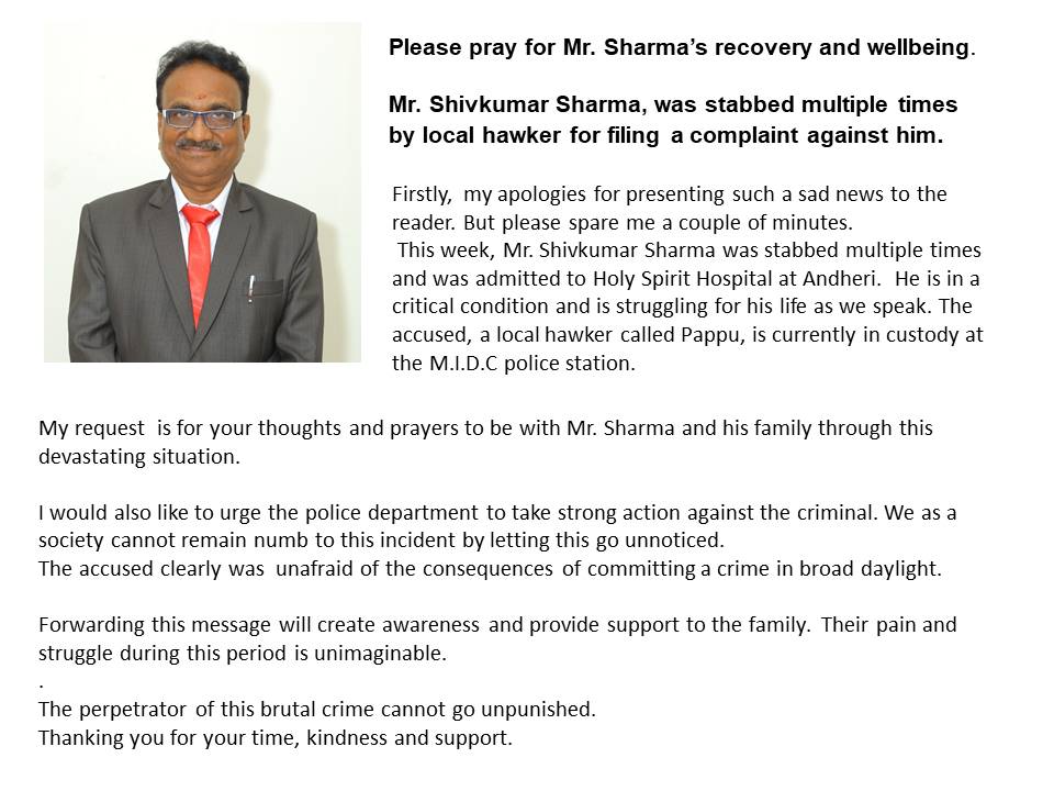 manIshsh_'s tweet photo. @richapintoi My father was brutally murdered in broad daylight in front of multiple eyewitnesses bz He Complaint against the #IllegalHawkers roadside, to BMC & Police Station
its been about 4.5years, my fathers murder
#StandWithShivKumarSharma
(2/12) https://t.co/qsoYWwvAg6