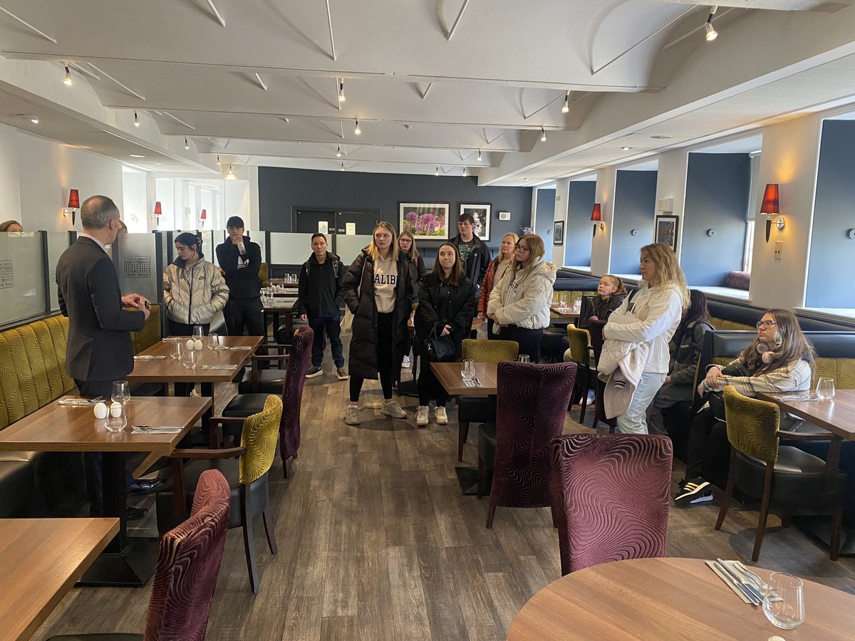 Level 5 and Level 6 Tourism students @SLCek received a tour of @newlanarkwhs visitor attraction, hotel, spa and wedding venue. They have now all been offered work experience opportunities. Thank you! 🙏🏻 @LizWoods_7 @StellaMcManus @apignat1 @bellter73