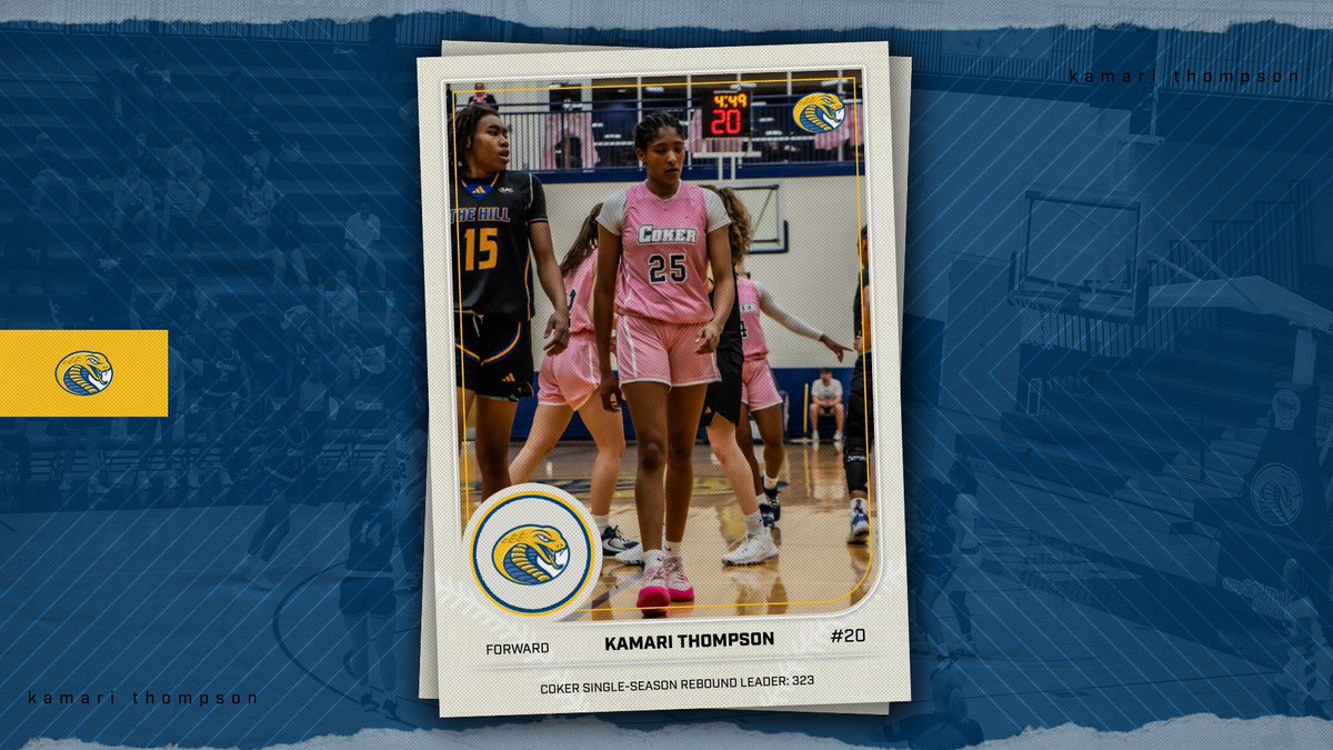 So proud of this young lady! She has come a very long way from starting to play basketball in the 7th grade to playing college basketball! Setting the school’s single season rebounding record and being named conference freshman of the year! 👏🏾👏🏾👏🏾
#proudcoach