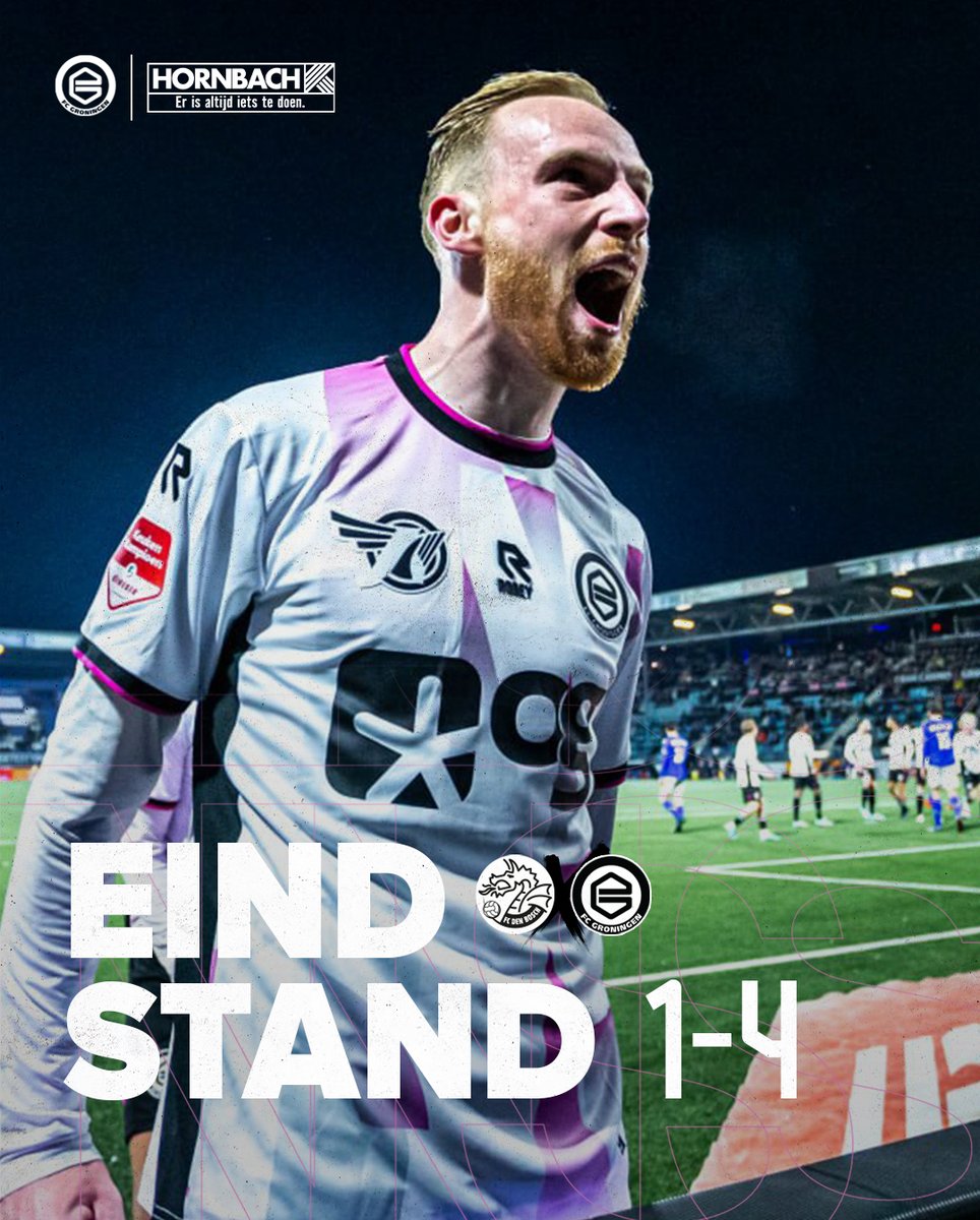 fcgroningen's tweet photo. De punten gaan mee naar 050! ๐
#DBOGRO | @HORNBACH_NL https://t.co/wNJrOkqJws
