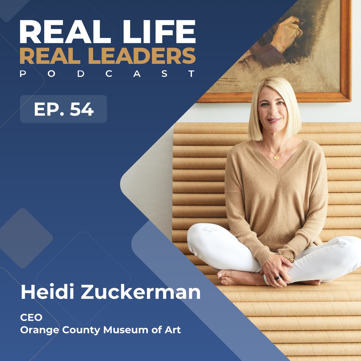 Reflecting on leadership, tune in to Real Life Real Leaders featuring Former CEO Heidi Zuckerman of Aspen Art Museum and Current CEO of OCMA. Explore trust-building and communication in her inspiring journey! 

Listen now: ow.ly/6Vs950QIk2W 

#LeadershipInsights #Art