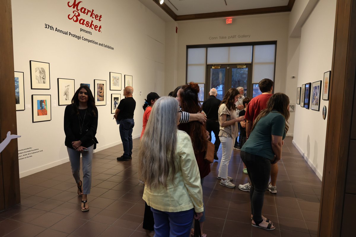 In its 38th year, the Protégé Competition and Exhibition, presented by Market Basket, was created to encourage graduating high school seniors to begin taking the steps necessary to become a part of the world of art. AMSET will host an opening reception on Tuesday, March 5 @ 6 PM.