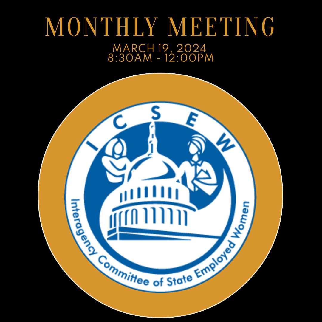Interested in what ICSEW is all about?  Join us for the March general meeting!  icsew.gov