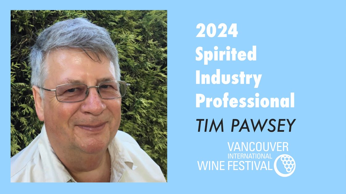 Congratulations to Tim Pawsey who received the 17th annual Spirited Industry Professional Award, presented at the Trade Days' Celebrating Excellence awards lunch on Friday, March 1, 2024. Learn more about Tim's contribution to the promotion of wine in BC: bit.ly/3uVQq9U