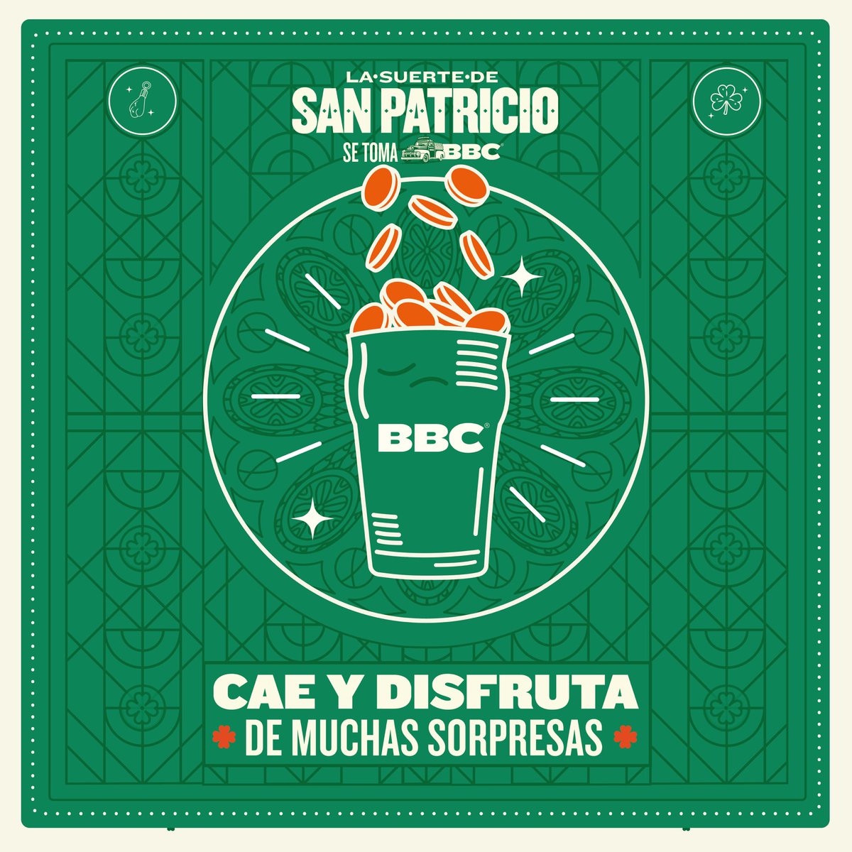 ¿Preparados para San Patricio? Se vienen cositas 😏🍀🍻