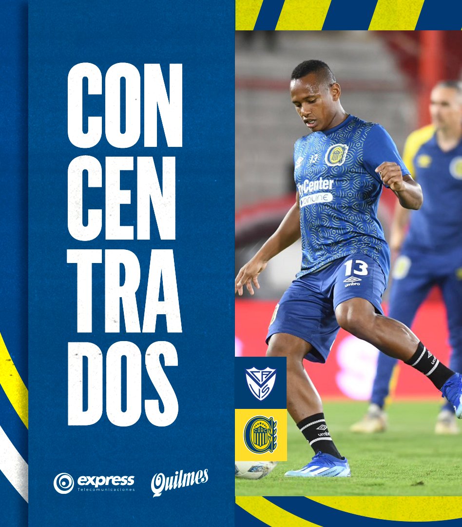 RosarioCentral's tweet photo. 📋 Concentrados 🆚️ Vélez 

#VamosCanalla 💪🏼🇺🇦 https://t.co/qra3QAHPyV