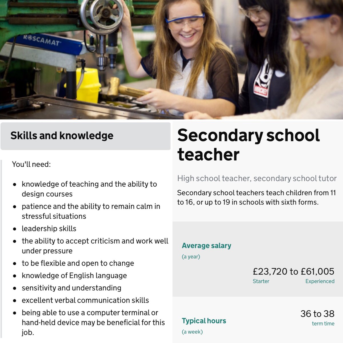 Want to use DT to get into a #STEM career? Check this one out! #NCW2024 <a href="/rachel_everiss/">Rachel Everiss</a> <a href="/MrBaker34205850/">Mr Baker</a> <a href="/AldersleyCEIAG/">aldersleycareers</a> <a href="/AldersleyHighSc/">AldersleyHighSchool</a>