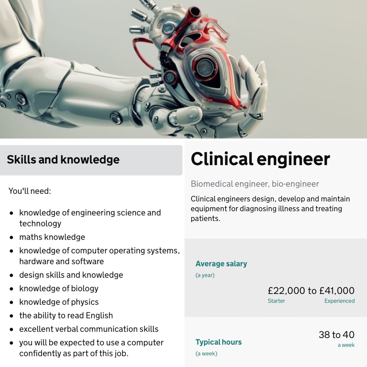 Want to use DT to get into a #STEM career? Check this one out! #NCW2024 <a href="/rachel_everiss/">Rachel Everiss</a> <a href="/MrBaker34205850/">Mr Baker</a> <a href="/AldersleyCEIAG/">aldersleycareers</a> <a href="/AldersleyHighSc/">AldersleyHighSchool</a>