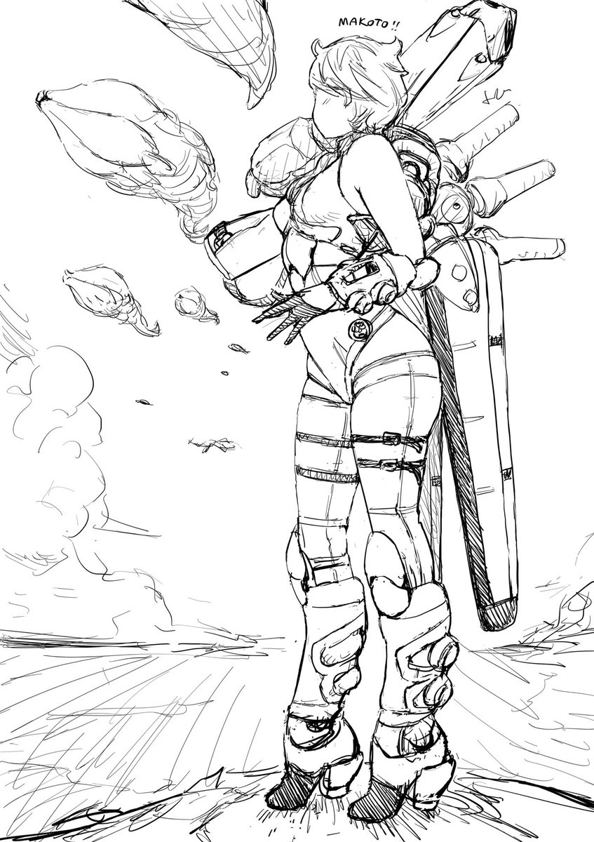 Sci-fi 真琴ちゃんWARRIOR 