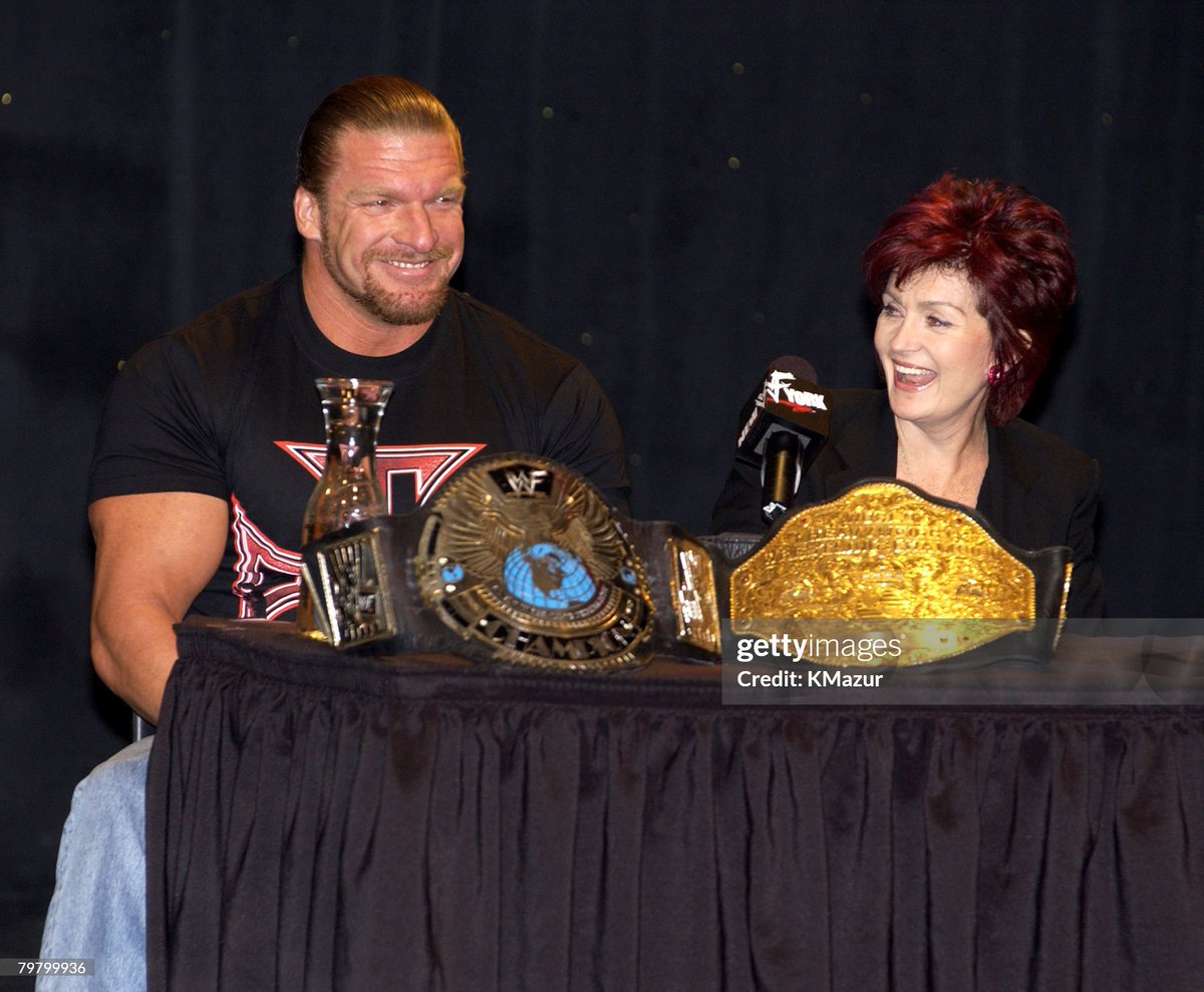 Ozzfest 2002 and World Wrestling Federation Entertainment Press Conference: Triple H and Sharon Osbourne (2002)

#CBBUK