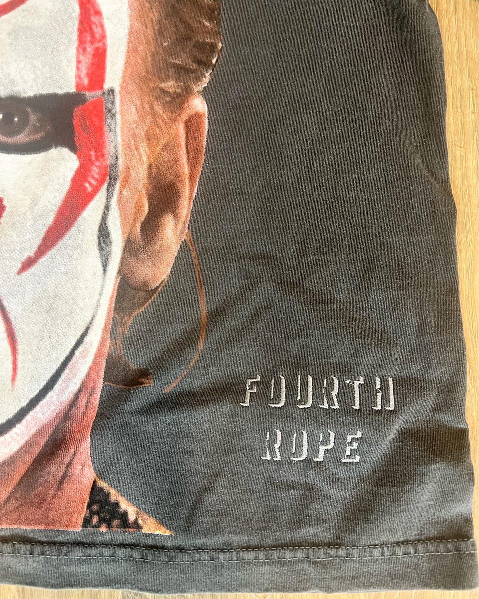 WESTSIDEGUNN's tweet photo. THANK YOU STING 🦂
#4THROPE #ART #ICON #CULTURE #WRESTLING #BLIENTELE 🫣🤫
watch my IG story for video of the shirt and Stings last match ever Live from the 4THROPE🤘🏽 https://t.co/xMTLTcG7Vc