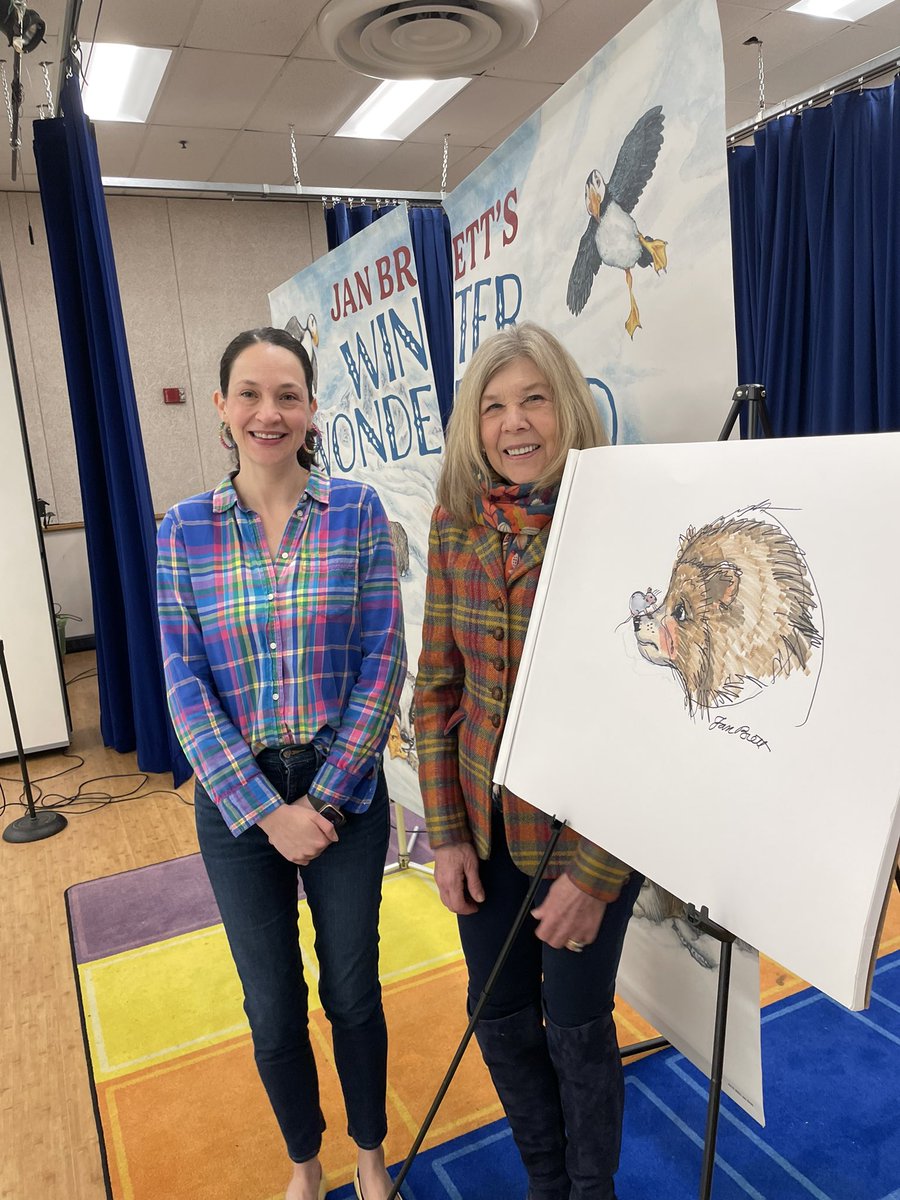 We are celebrating the first day of Literacy/SEL week <a href="/Innovation_APS/">Innovation Elementary</a> with our favorite rainbow of colors and emotions! Even author Jan Brett came in her colors to join the fun! 🤩 <a href="/MrsPeters_APS/">Claire Peters</a> @Mrs_White_APS <a href="/MrsCongableAPS/">Sarah Congable, NBCT</a> <a href="/APSVirginia/">Arlington Public Schools</a> <a href="/SuptDuran/">Francisco Durán, Ed.D.</a>