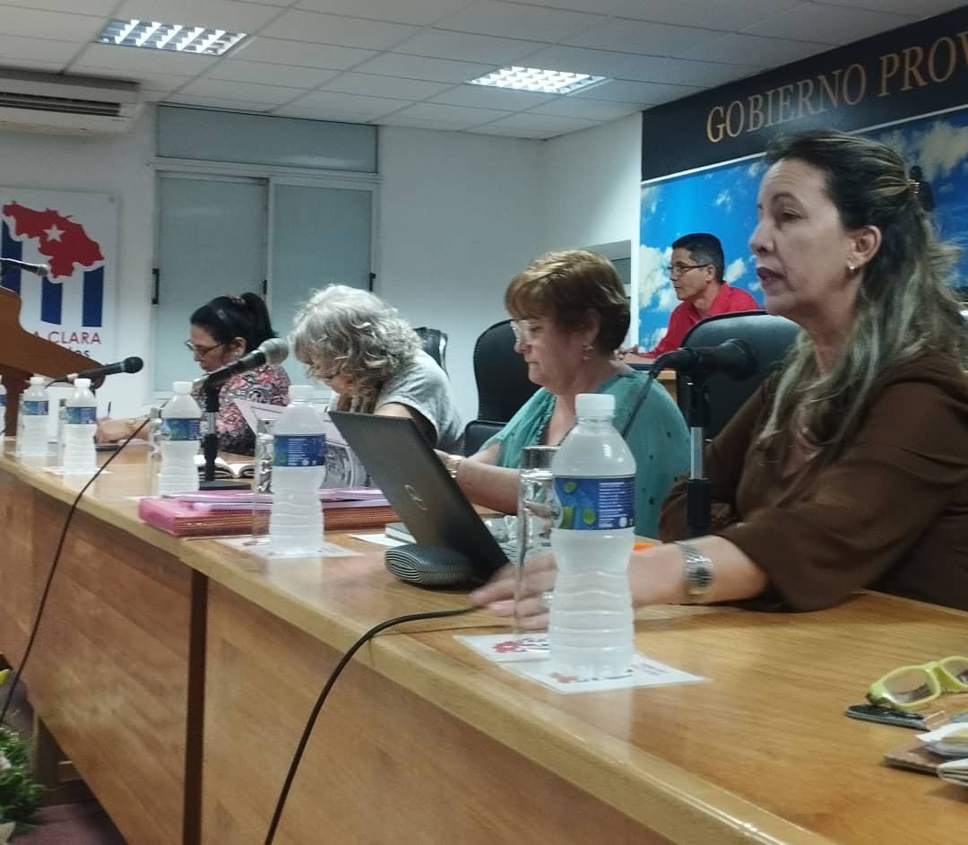 Preside la DrC. Naima Ariatne Trujillo Barreto, Ministra de Educación , comisión de trabajo del Mined a la Provincia Villa Clara, para valorar el estado de las acciones dirigidas a la implementación de las políticas, programas y estrategias específicas.