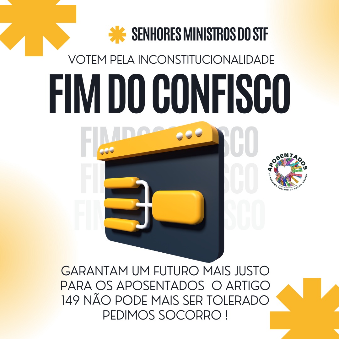 WanderleiTinel2's tweet photo. "Aposentados sofrem com o art. 149 EC103/19. Ministros, ajam. Votem inconstitucionalidade.  @STF_oficial
@gilmarmendes
@LRobertoBarroso
@alexandre
Confisco Ilegal
👇
#AposentadosExistem"+3 https://t.co/aCPMNUmTib