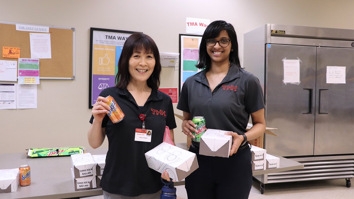 In honor of #EmployeeAppreciationDay, we thanked our employees with a free box lunch this past Friday! We are so thankful for the hard work & dedication that our members put forth & we wouldn't be here without you. Thank you for all you do, #THKfamily! 🙌
#thankyou #THK #TMAProud