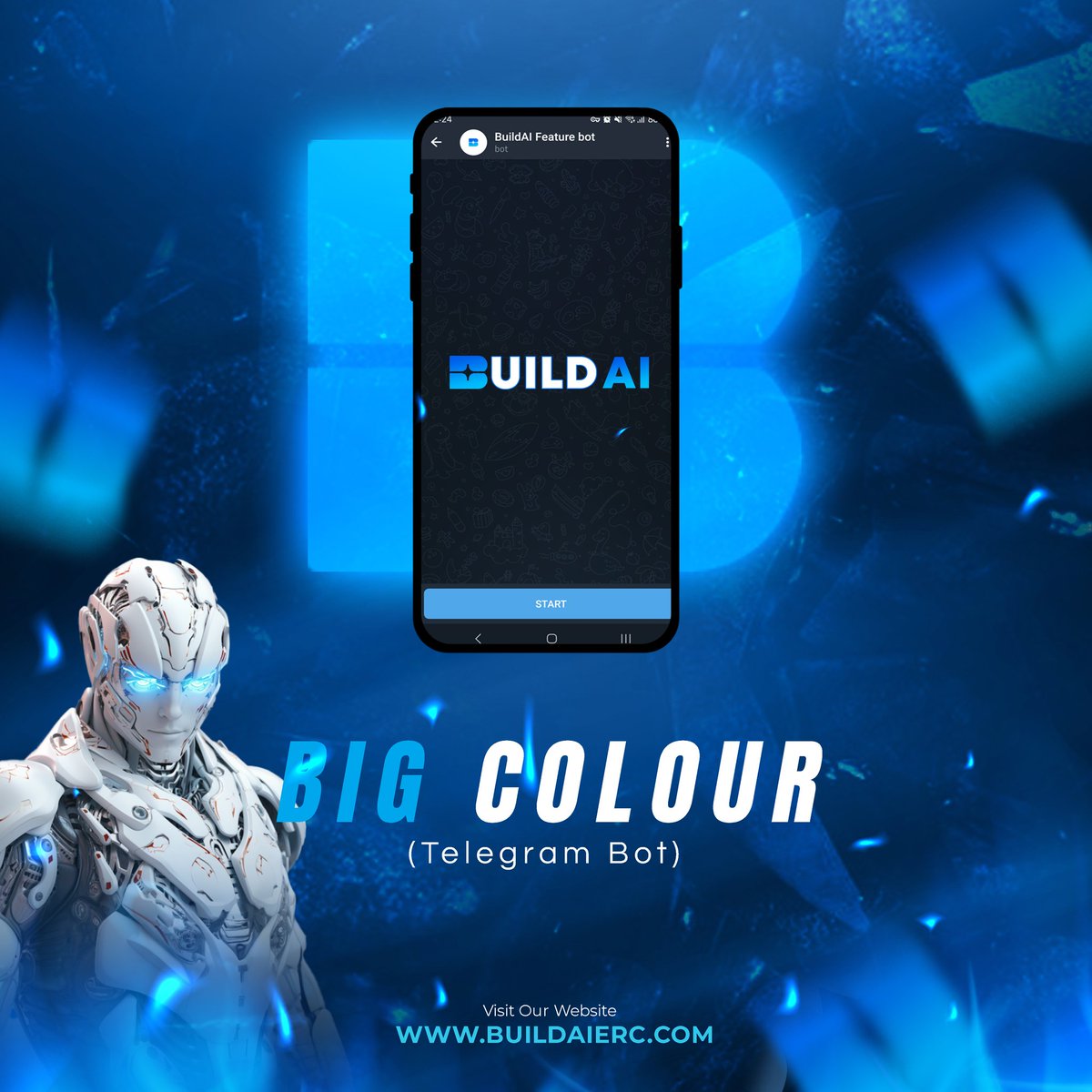 BuildAI_erc's tweet image. 🚀 Introducing Big Colour on Telegram Bot! 🎨

Transform your photos into vibrant masterpieces with just a click! 🌟 

Simply send a photo and use the /color command to add a splash of creativity. 🖼️✨

Try it now and watch your images come to life! 🎉 

#BigColour #TelegramFun…
