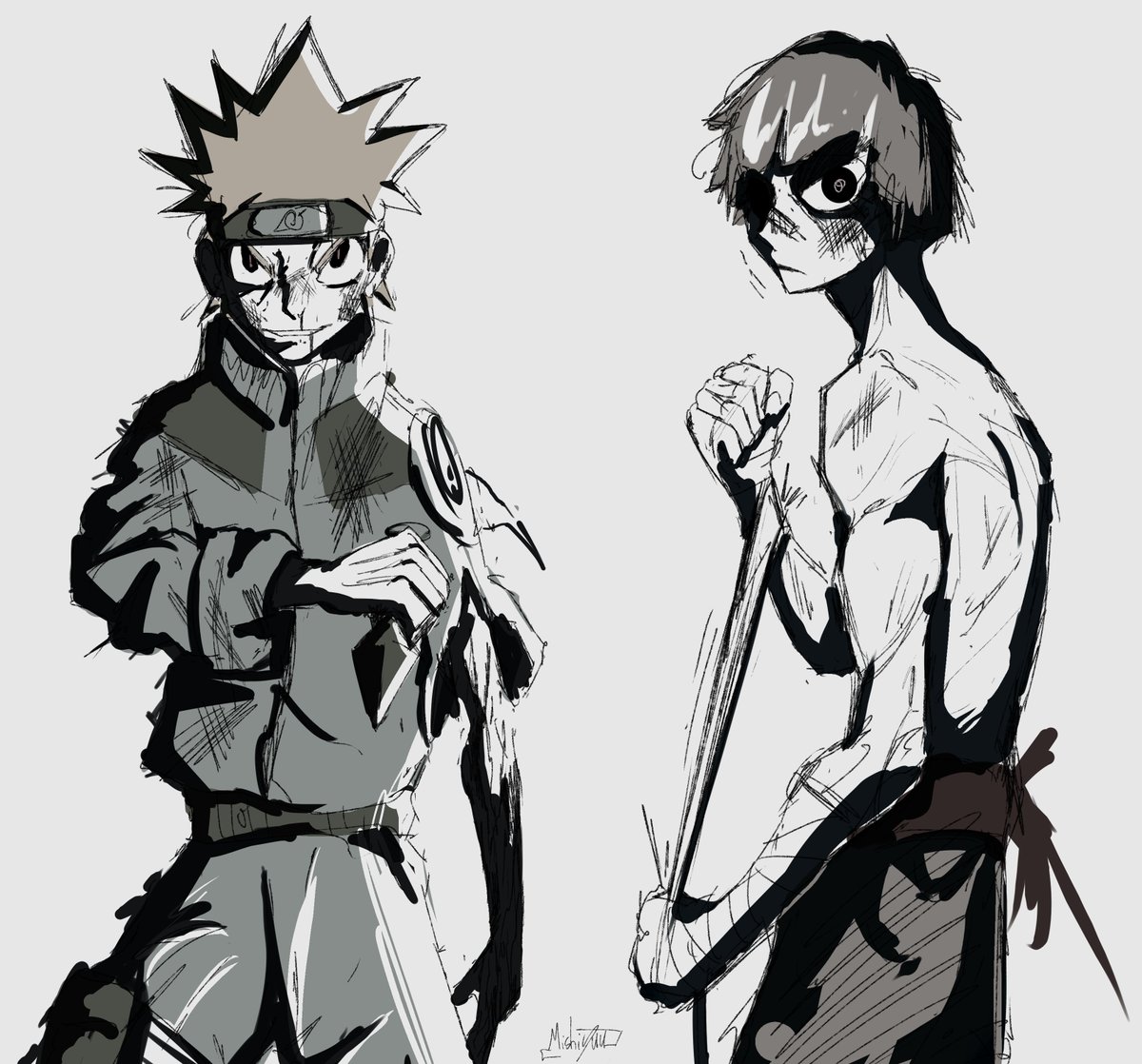_mishiyuu's tweet photo. rock lee and naruto

#naruto #rocklee #narutouzumaki #illustration #fanart https://t.co/lMNNkZUhUH
