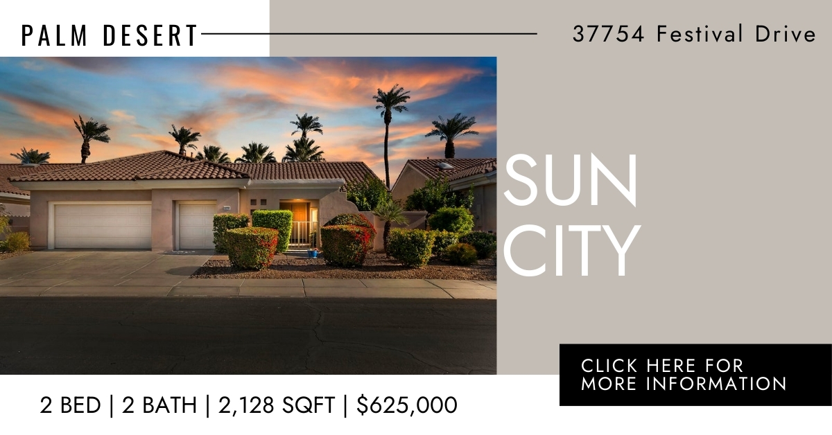 TeamMichaelKW's tweet photo. 💥Price drop!!!
📍 37754 Festival Drive Palm Desert, CA 92211-1439
🏠$625,000

https://t.co/i9lNdOPjNH
Team Michael Keller Williams Realty (CalDRE#00938044)
760-770-1555 https://t.co/8OcF0Mu0dy