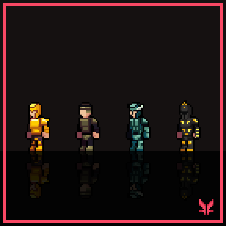 admurin's tweet photo. I forgot to show these from my previous stream. All the layers will be added to the Character Creator

#pixelart #gameart #ドット絵 #gamedev #indiedev https://t.co/XlRjAeZqMY