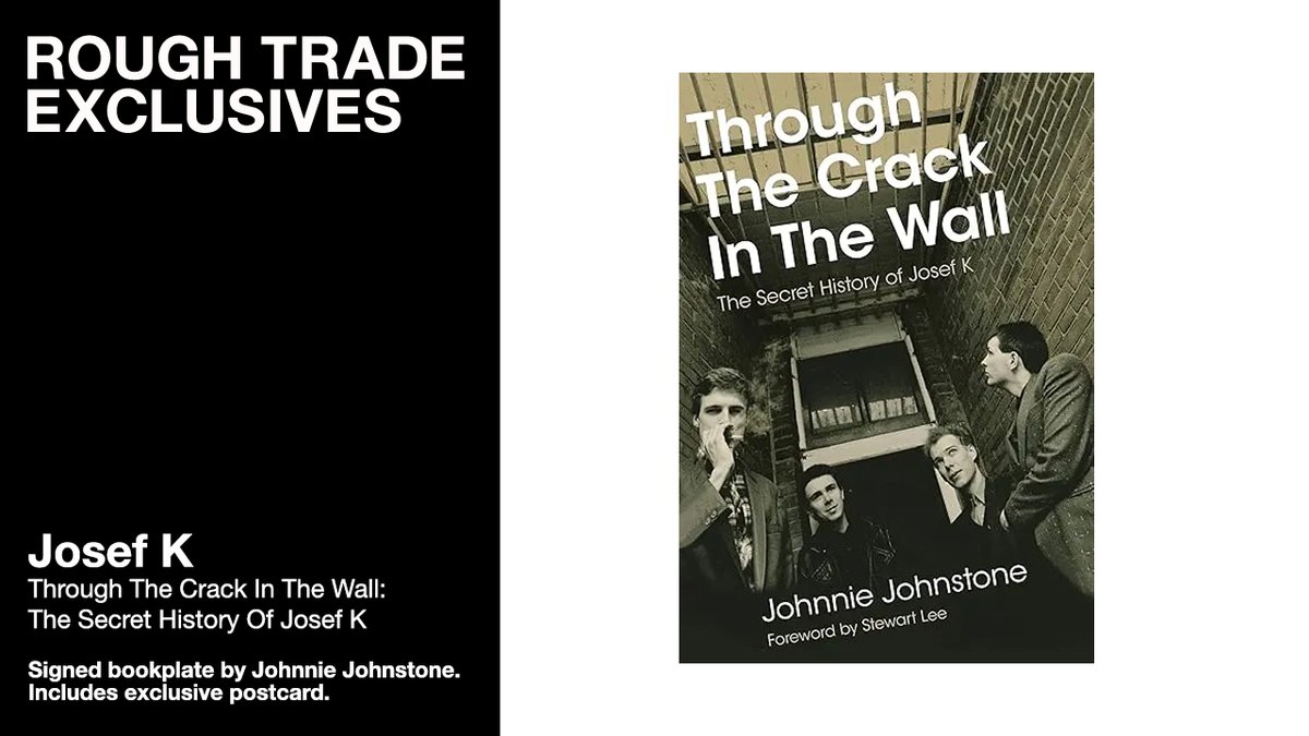 EXCLUSIVE

Josef K are the great lost post-punk band. <a href="/tnpcollection/">Johnnie Johnstone</a> explores the band’s inner workings analysing their relationships with Postcard Records supremo Alan Horne and labelmates Orange Juice, 

<a href="/Jawbone/">Jawbone</a> 

roughtrade.com/en-gb/product/…