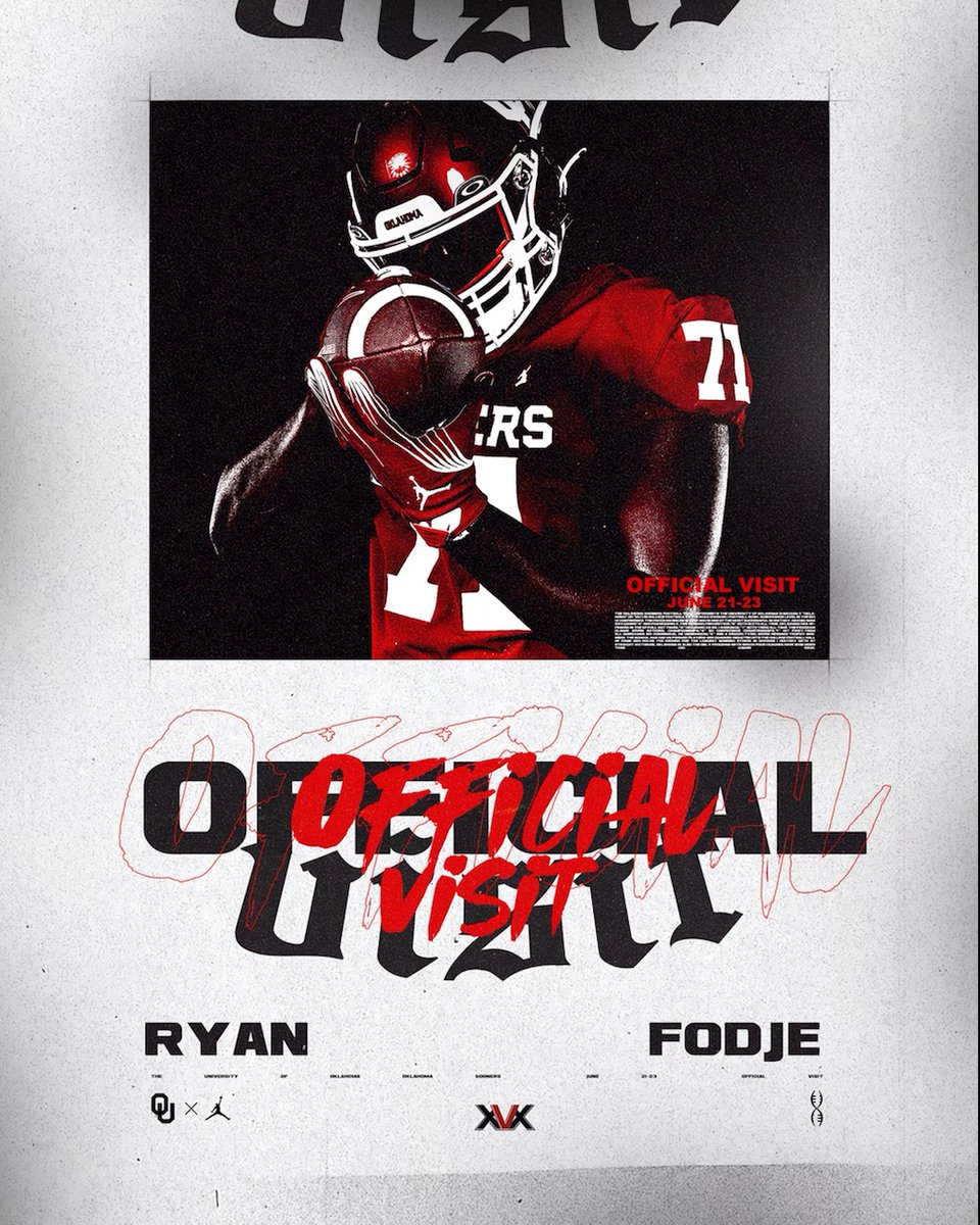 Ryan Fodje (@ryanfodje) on Twitter photo Set the date, I'm coming H⭕ME‼️
#OUDNA #BoomerSooner
<a href="/OU_Football/">Oklahoma Football</a> <a href="/OU_CoachB/">Bill Bedenbaugh</a> <a href="/OU_Athletics/">Oklahoma Sooners</a> Set the date, I'm coming H⭕ME‼️
#OUDNA #BoomerSooner
<a href="/OU_Football/">Oklahoma Football</a> <a href="/OU_CoachB/">Bill Bedenbaugh</a> <a href="/OU_Athletics/">Oklahoma Sooners</a>