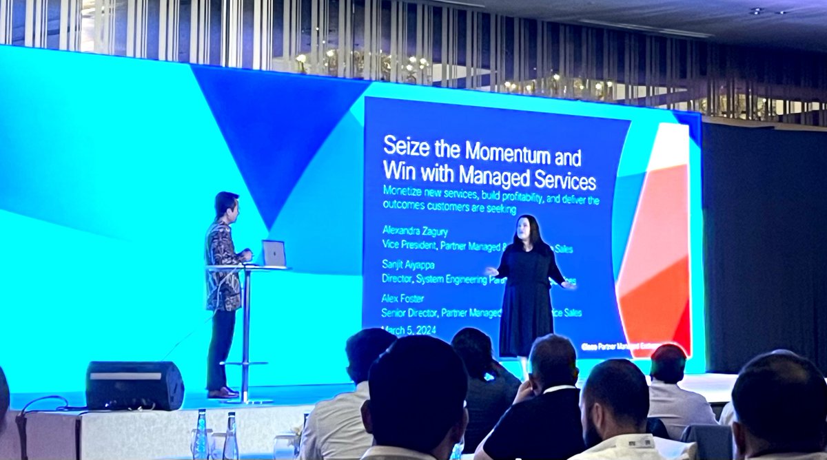 CiscoPartnersAP's tweet photo. The #ManagedServices opportunity is bigger than ever. @alexza  Alex Foster and Sanjit Aiyappa share how we can seize the momentum and win with #ManagedServices. 
https://t.co/yCvTq3mPcL
#GoManaged #PartnerManagedExchange #PX2024 #PMEAPJC2024 #CiscoPartnersAPJC https://t.co/Nok6QApbQD