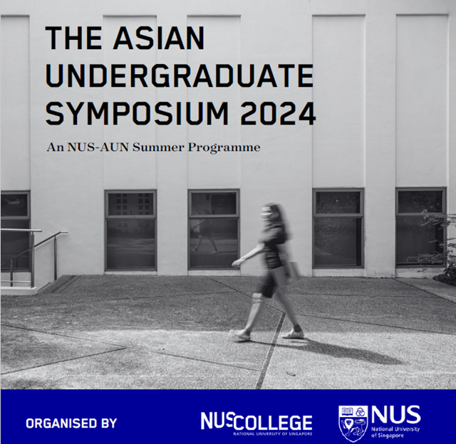 🙌Spend 2 weeks in NUS, BEFRIEND youths from all over Asia. NETWORK, EXCHANGE, DEVELOP. 🙌 The Asian Undergraduate Symposium 2024 is back with a 2-week programme to excite youths on issues around 🌲Climate & Sustainability, 🫂Community Needs & Wants 🌈Diversity & Inclusion