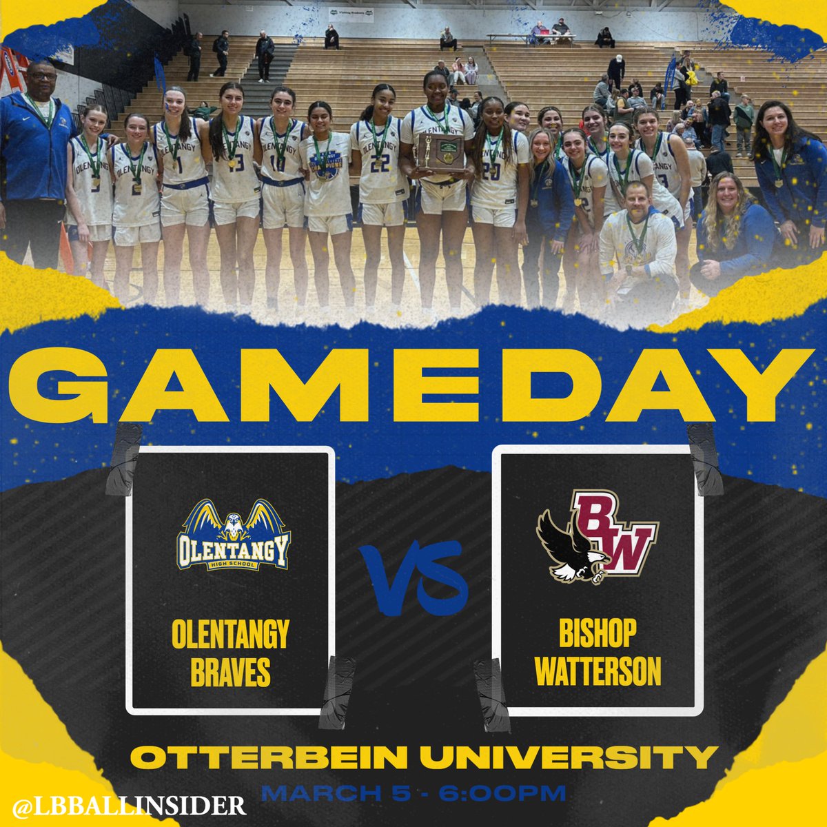 Lady Braves Insider (@lbballinsider) on Twitter photo The Lady Braves Basketball team is back in action tonight at 6:00PM! Come out and support the #1 team in the state at Otterbein University! <a href="/OHSgbball/">Lady Braves Basketball</a> #ladybraves The Lady Braves Basketball team is back in action tonight at 6:00PM! Come out and support the #1 team in the state at Otterbein University! <a href="/OHSgbball/">Lady Braves Basketball</a> #ladybraves