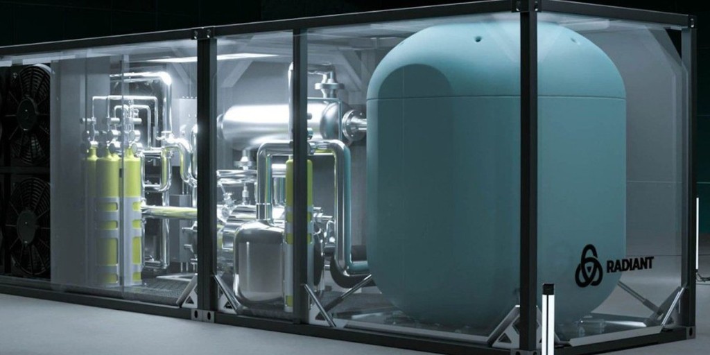 GovNuclear's tweet image. .@RadiantNuclear is developing this portable microreactor as a potential replacement for diesel generators. 

They're working w/ @argonne &amp;amp; @INL to develop computational analysis tools to advance their design through @GAINNuclear. 

➡️  bit.ly/43goWIo