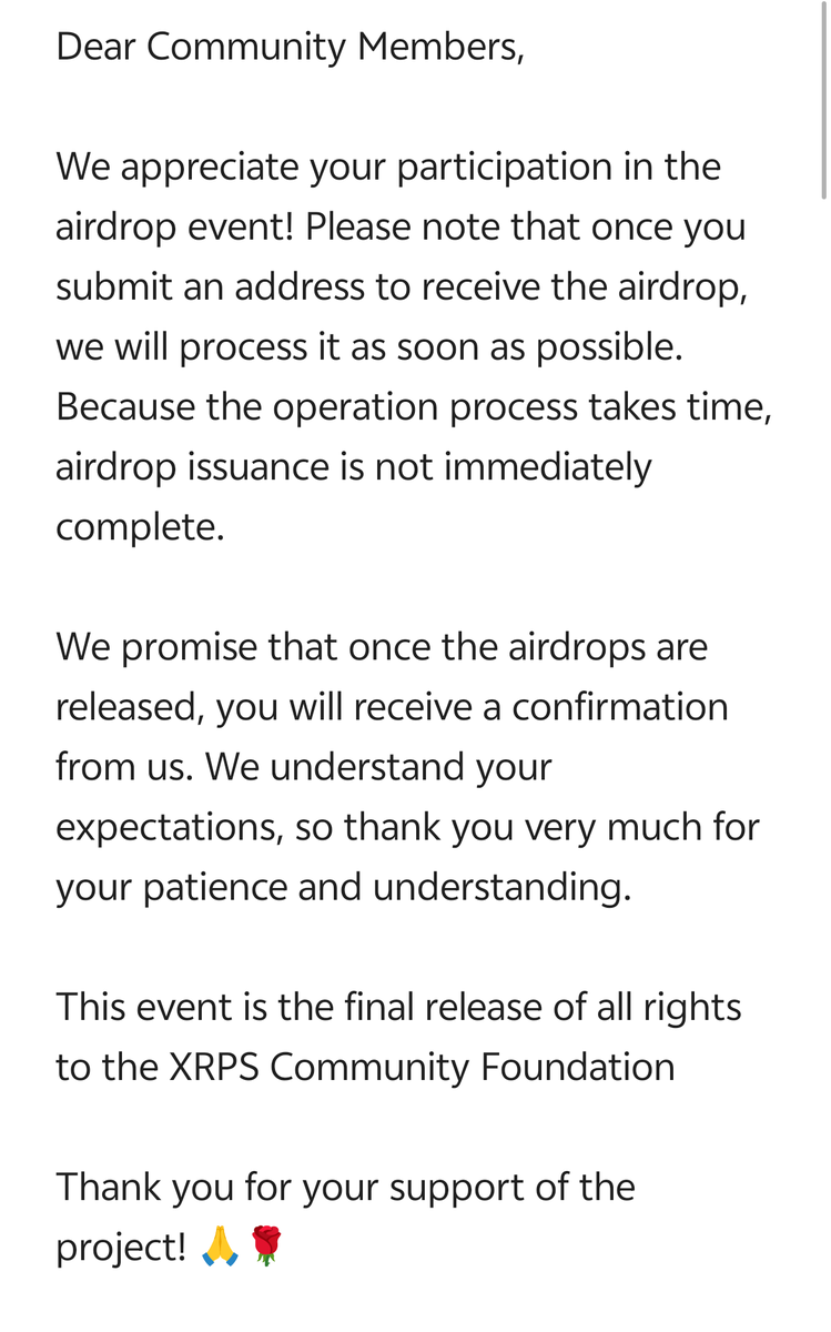 XRPS_Community's tweet image. Dear XRPS users, we XRPS community to tell you, please see the picture center information,