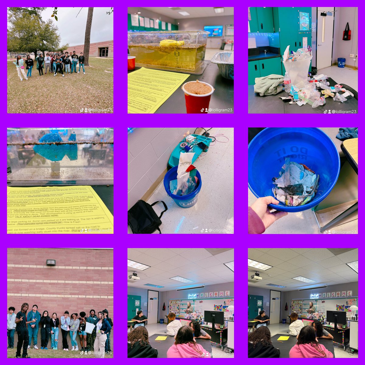 What an amazing day to learn about Fred and our waterways. We explored how much we need to take care of our campus and our community because of Fred! @Humble_2ndSci @MrsJackSciHacks #doingscience #realworldconnection #studentled @HumbleISD_HMS