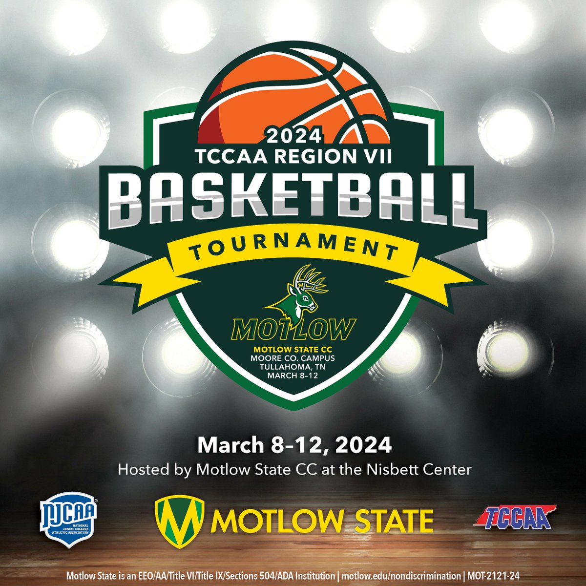 Tennessee Community College Athletic Association (@tccaasports) on Twitter photo Let the #roadtohutch begin for the <a href="/TCCAAsports/">Tennessee Community College Athletic Association</a> / Region 7 MBB teams. Seedings are in and tournament play will begin Friday 8th. Follow along here to see bracket and scores: tjccaa.com/general/2023-2… <a href="/NJCAABasketball/">NJCAA Basketball</a> Let the #roadtohutch begin for the <a href="/TCCAAsports/">Tennessee Community College Athletic Association</a> / Region 7 MBB teams. Seedings are in and tournament play will begin Friday 8th. Follow along here to see bracket and scores: tjccaa.com/general/2023-2… <a href="/NJCAABasketball/">NJCAA Basketball</a>